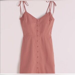 Abercrombie womens mini dress with tie straps